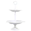 Chic Antique Etageren & Kuchenplatten|Geschirr & Tischdeko Skandinavisch-Etagere mit Blumen