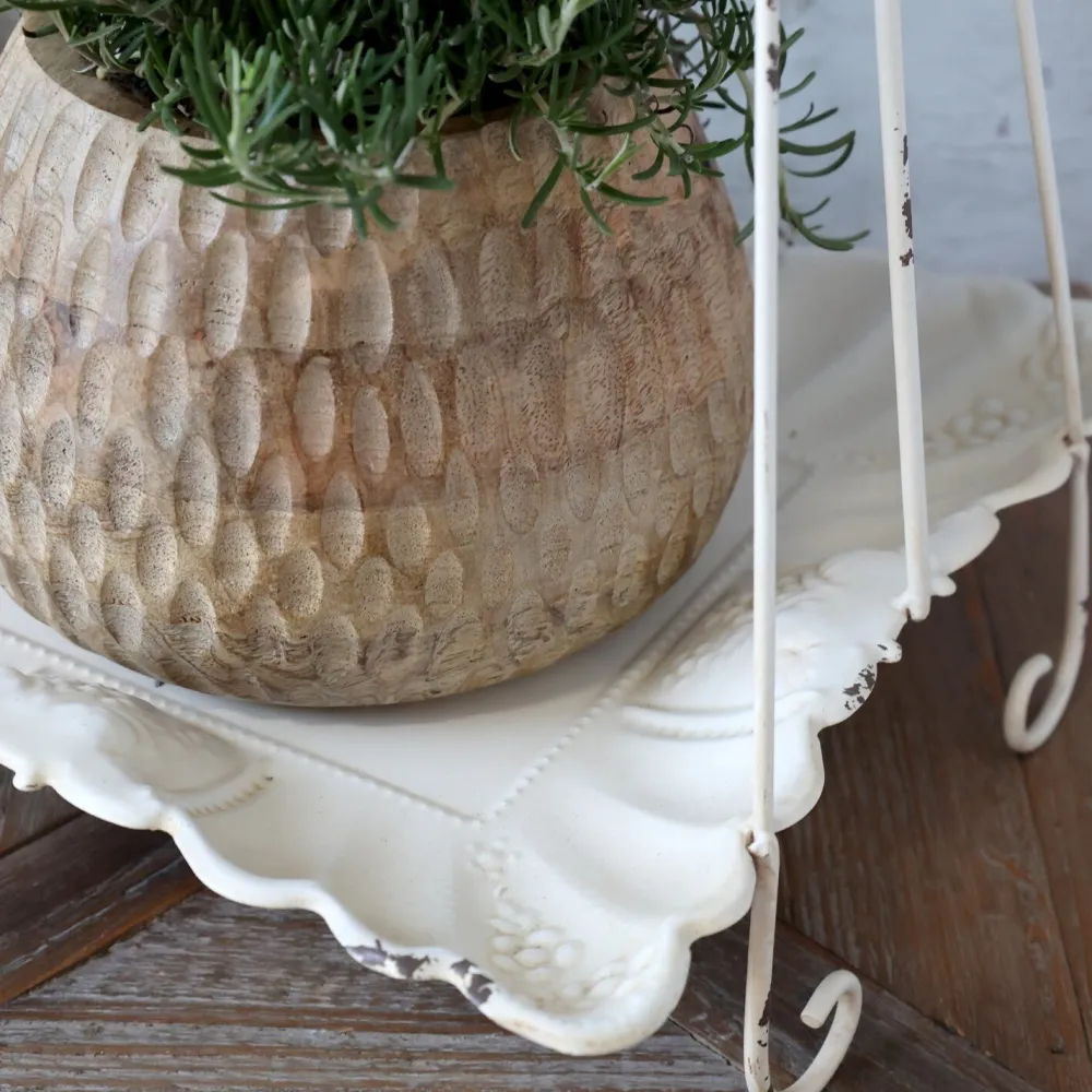 Chic Antique Etageren & Kuchenplatten|Geschirr & Tischdeko Skandinavisch-Etagere mit Henkel