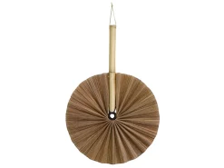 Chic Antique Wanddekoration-Fächer Bambus Wanddekoration