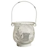 Chic Antique Windlichter-Fil De Fer Hurricane Windlicht mit Henkel