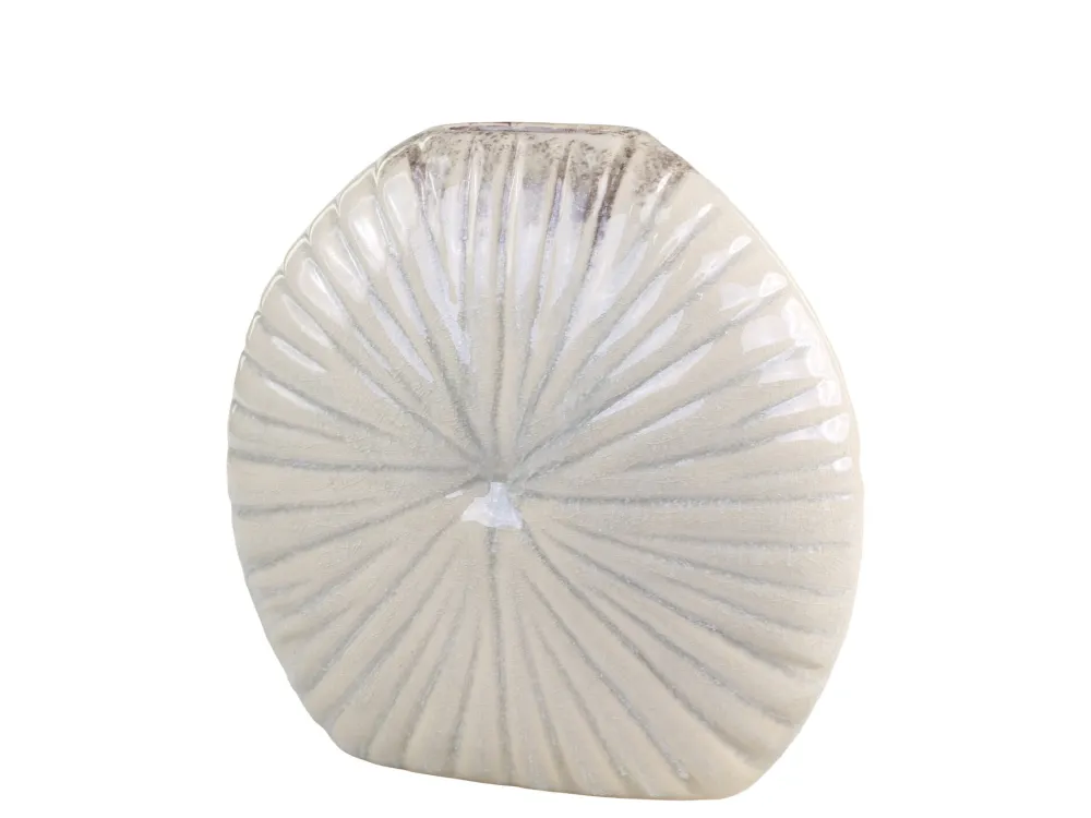 Chic Antique Vasen-Flache Niort Vase mit Rillen