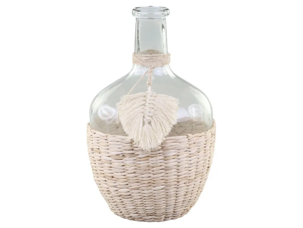 Chic Antique Krüge|Vasen-Flasche mit Schilf