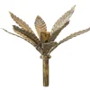 Chic Antique Kerzenhalter Mit Spieß-Flaschen Kerzenhalter mit Blättern