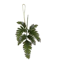 Chic Antique Kunstblumen & Kunstpflanzen|Weihnachtsdeko-Fleur Blatt mit Glitzer