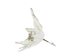 Chic Antique Kunstblumen & Kunstpflanzen-Fleur Blume mit Clips, Tannenbaumschmuck