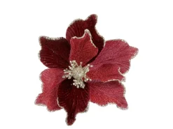 Chic Antique Kunstblumen & Kunstpflanzen-Fleur Blume mit Clips, Tannenbaumschmuck