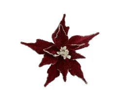 Chic Antique Kunstblumen & Kunstpflanzen-Fleur Blume mit Clips, Tannenbaumschmuck