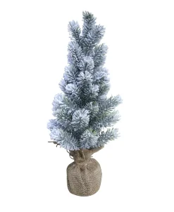 Chic Antique Deko-Objekte & Figuren|Weihnachtsdeko-Fleur Fichtenbaum mit Kunstschnee, künstlicher Tannenbaum