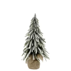 Chic Antique Kunstblumen & Kunstpflanzen|Weihnachtsdeko-Fleur künstlicher Tannenbaum mit Schnee