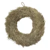 Chic Antique Oster-Deko|Frühlingsdeko-Fleur Kranz aus getrocknetem Gras