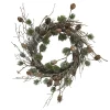 Chic Antique Weihnachtsdeko|Kunstblumen & Kunstpflanzen-Fleur Kranz aus Zedernholz mit Zapfen