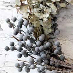 Chic Antique Kunstblumen & Kunstpflanzen-Fleur Kranz mit Eukalyptus Lavendel und Beeren