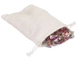 Chic Antique Raumdüfte & Duftkerzen|Handtücher & Badematten-Fleur Leinentasche mit getrocknetem Rosen Potpourri