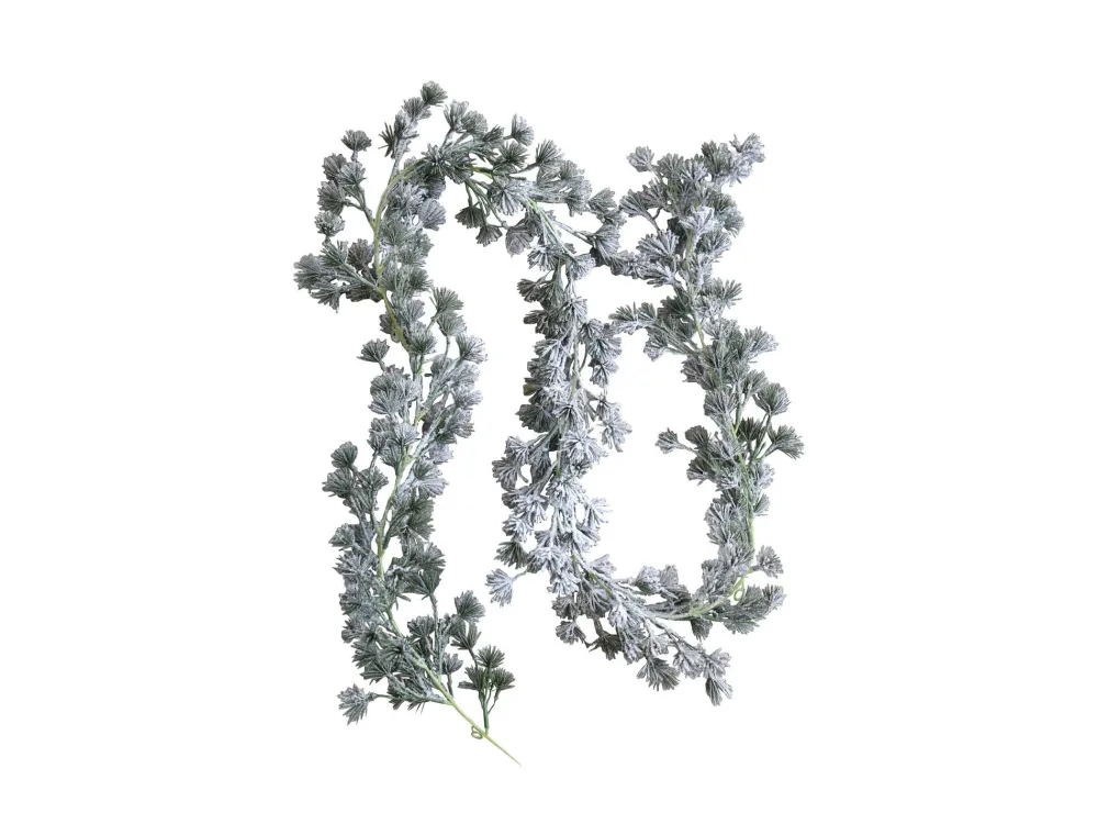 Chic Antique Weihnachtsdeko|Dekohänger & Girlanden-Fleur Zedernbaumranke mit Kunstschnee