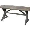 Chic Antique Beistelltische & Couchtische|Esstische-Französischer Esstisch in Recyclingholz