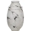 Chic Antique Gartendekoration|Vasen-Frejus Vase aus Terrakotta groß