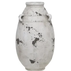 Chic Antique Gartendekoration|Vasen-Frejus Vase aus Terrakotta groß