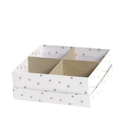 Chic Antique Einpacken, Verpacken|Weihnachtsdeko-Geschenkbox 3er-Set mit Sternen