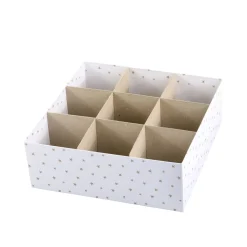 Chic Antique Einpacken, Verpacken|Weihnachtsdeko-Geschenkbox 3er-Set mit Sternen