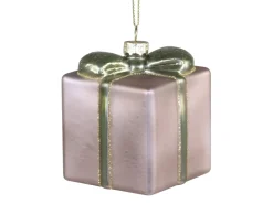 Chic Antique Weihnachtsdeko-Geschenk mit Glitzer zum Aufhängen