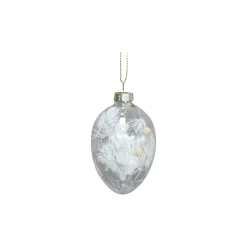 Chic Antique Oster-Deko-Glasei mit Trockenblume