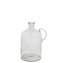 Chic Antique Vasen-Glas Flasche mit Text