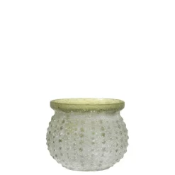 Chic Antique Teelichthalter-Glas Teelichthalter mit Muster
