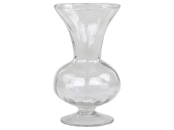 Chic Antique Vasen-Glasvase auf Fuß
