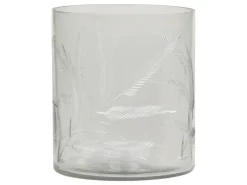 Chic Antique Windlichter-Gläsernes Hurricane mit Schliff