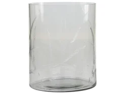 Chic Antique Windlichter-Gläsernes Hurricane mit Schliff