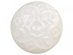 Chic Antique Griffe, Haken & Hakenleisten-Griff mit Blumenmuster