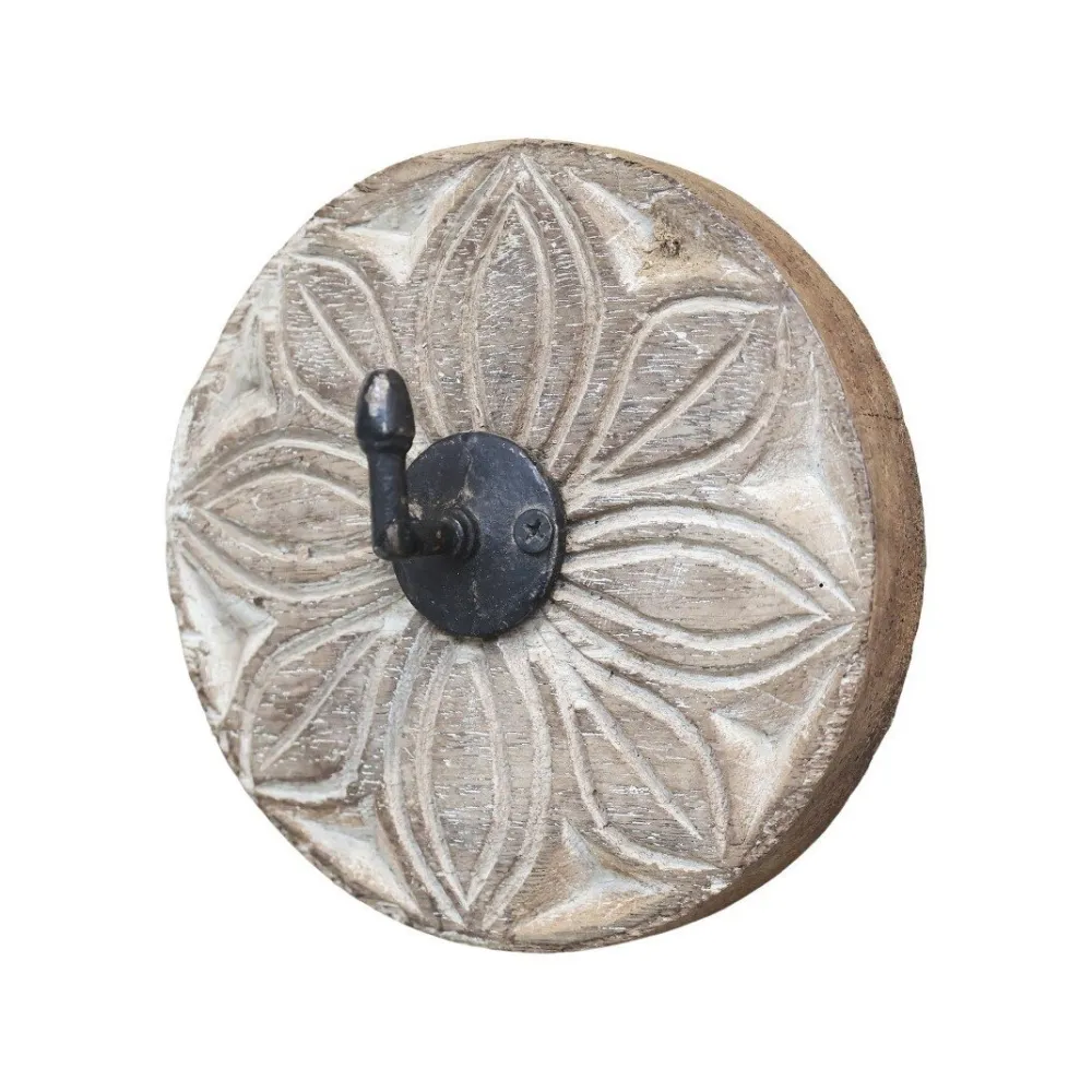 Chic Antique Griffe, Haken & Hakenleisten-Grimaud Haken mit Dekor