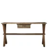 Chic Antique Schreibtische|Beistelltische & Couchtische-Grimaud Holz Tisch mit Schublade