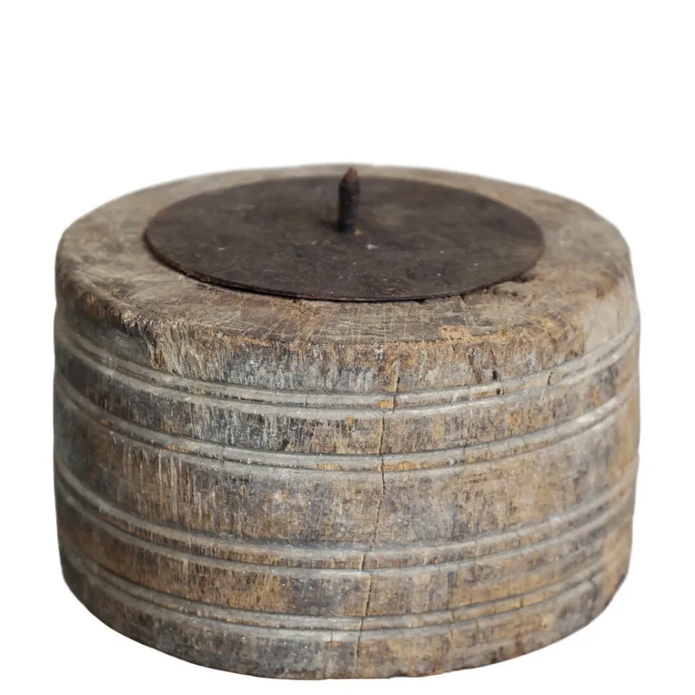 Chic Antique Kerzenhalter Für Stumpenkerzen-Grimaud Kerzenständer