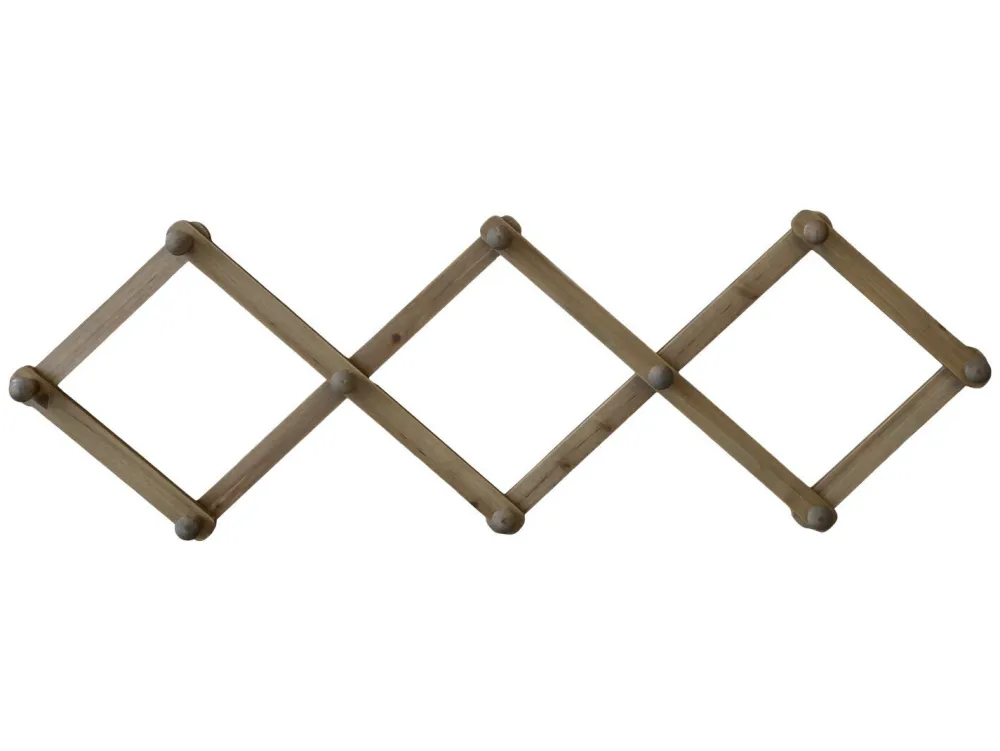 Chic Antique Garderoben|Griffe, Haken & Hakenleisten-Hakenleiste mit 10 Haken