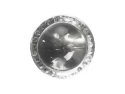 Chic Antique Griffe, Haken & Hakenleisten-handgemachter Griff mit Perlenkante