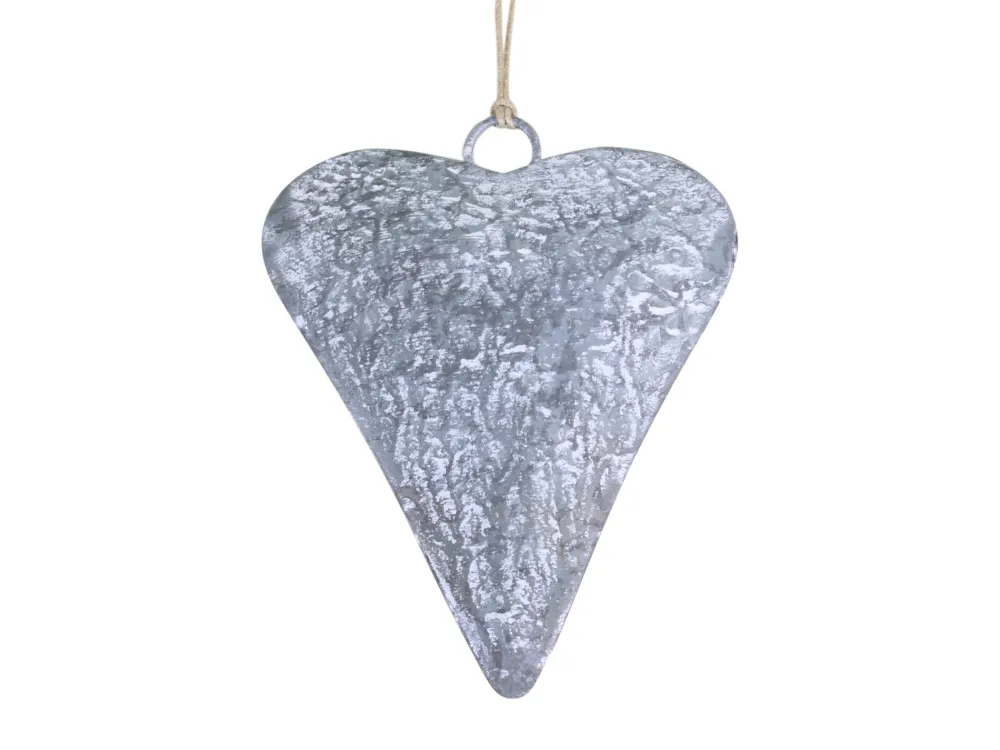Chic Antique Weihnachtsdeko-Herz aus Eisen zum Aufhängen