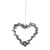 Chic Antique Teelichthalter|Weihnachtsdeko-Herzkranz Teelichthalter mit Aufhang