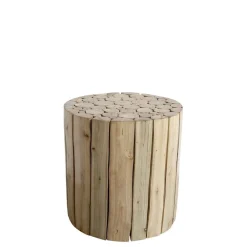 Chic Antique Hocker & Poufs-Hocker aus Eukalyptusholz