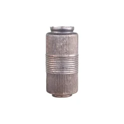 Chic Antique Vasen-Hohe Vase aus Glas mit Muster