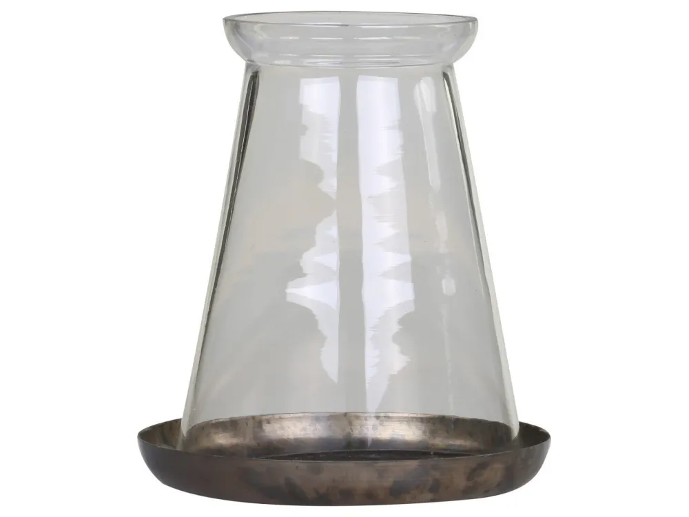 Chic Antique Windlichter-Hurricane mit Kegelglas