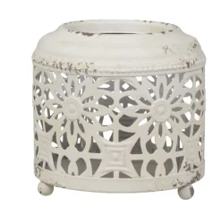 Chic Antique Windlichter-Hurricane mit Muster