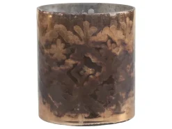 Chic Antique Herbstdeko|Windlichter-Hurricane mit Schliff