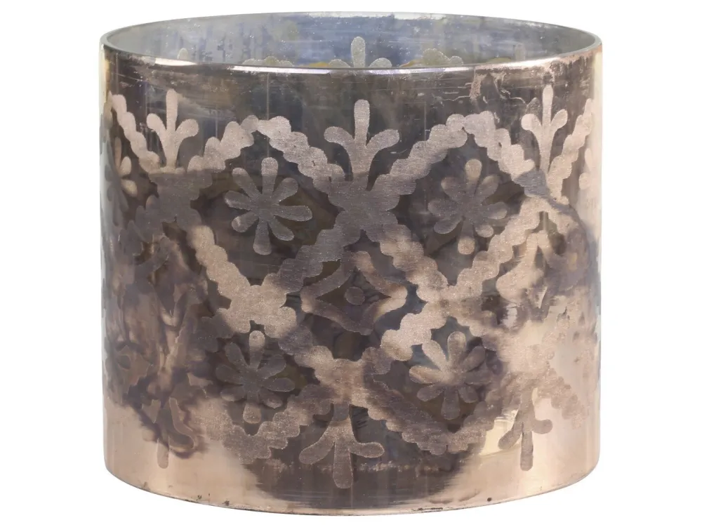 Chic Antique Herbstdeko|Windlichter-Hurricane mit Schliff
