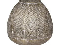 Chic Antique Windlichter-Hurricane Vire mit Rautenmuster