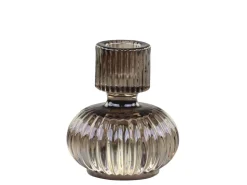 Chic Antique Teelichthalter-2 in 1 Kerzenständer Teelichtglas