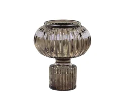 Chic Antique Teelichthalter-2 in 1 Kerzenständer Teelichtglas