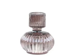 Chic Antique Teelichthalter-2 in 1 Kerzenständer Teelichtglas