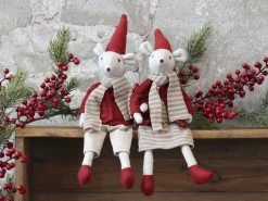 Chic Antique Weihnachtsdeko|Deko-Objekte & Figuren-Julius & Juliane Weihnachtsmäuse