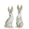 Chic Antique Oster-Deko|Deko-Objekte & Figuren-Kaninchen mit Glitzer im Set